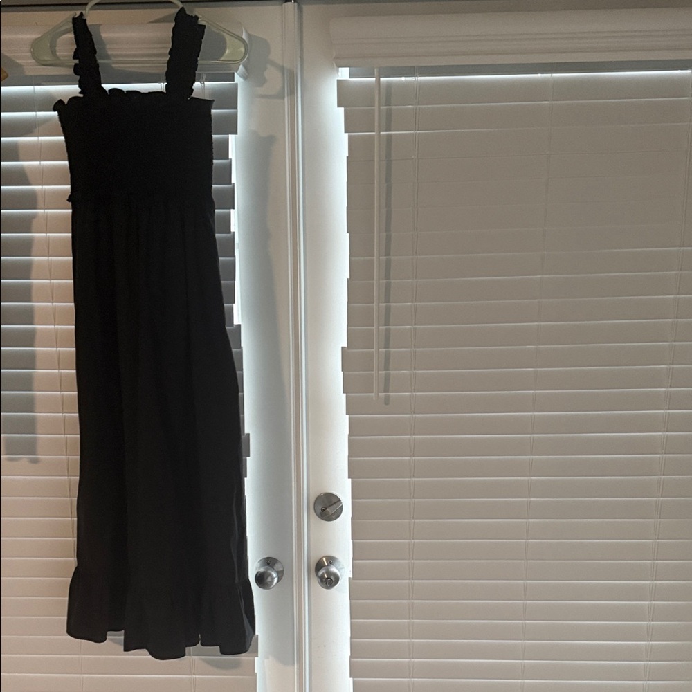 Rails Black Smocked Dress - Picture 2 of 4